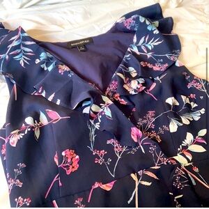 Banana Republic blue floral dress